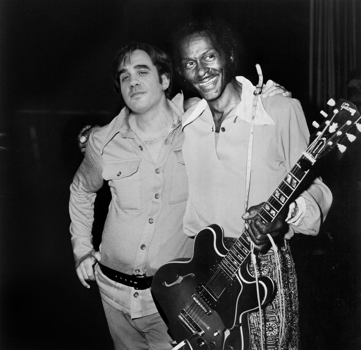 A second Berry portrait, seventeen years later and a different grain entirely. Photo by Michael Ochs Archives / Getty Images.