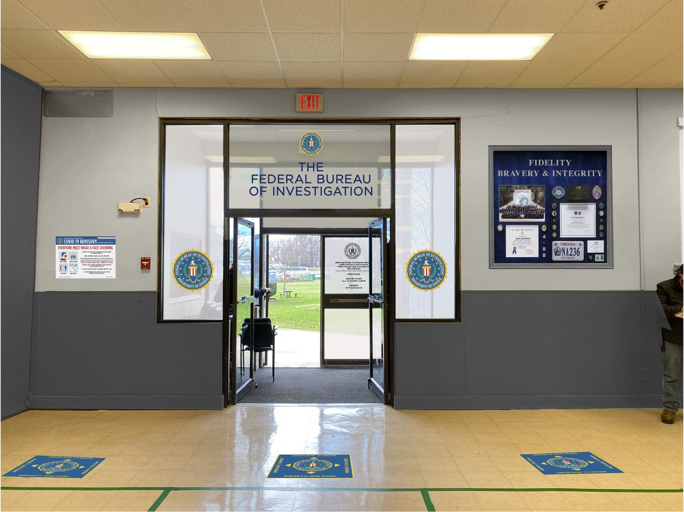 Another photoshop mockup of a location that was used as FBI headquarters.