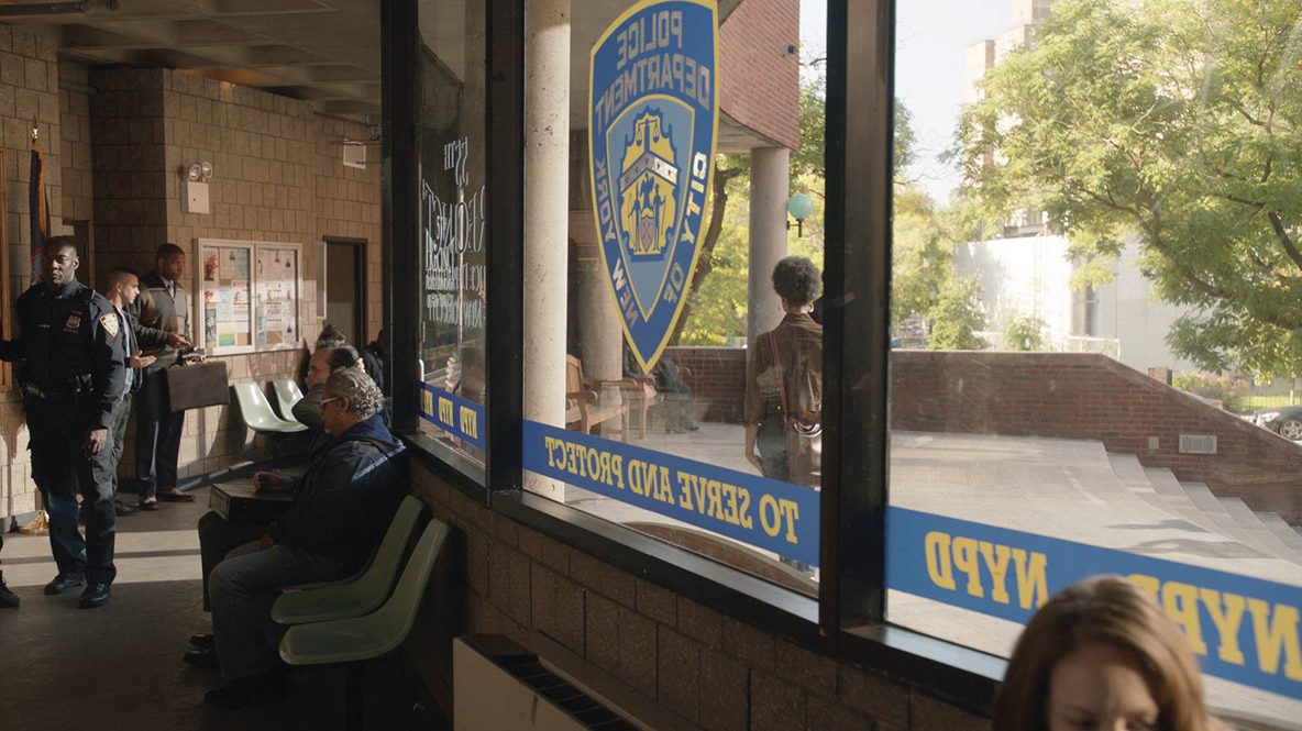 We use adhesive vinyl graphics to dress the windows — printed by DeBoer Media.