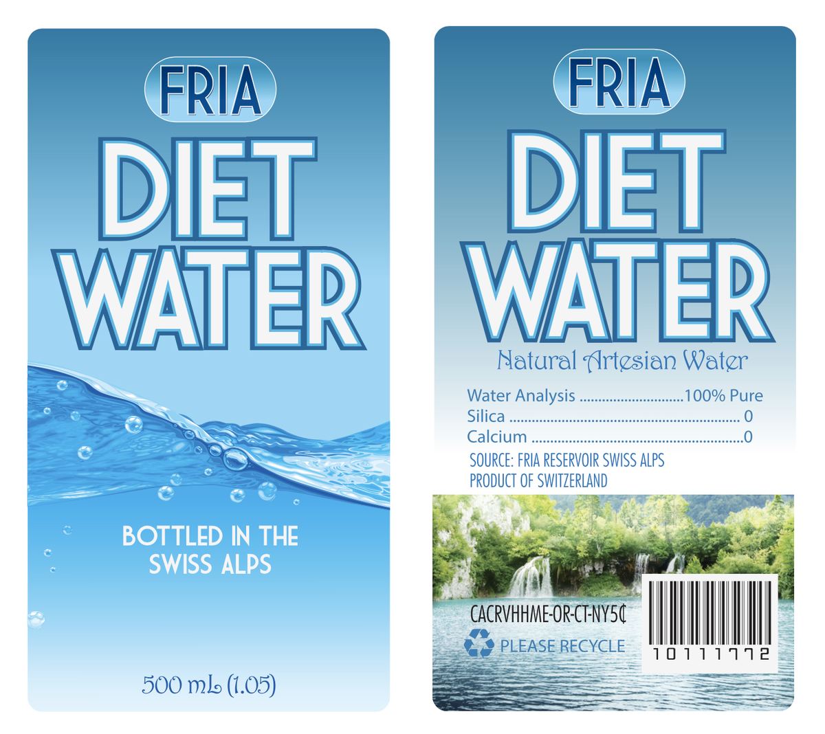 Fria Diet Water