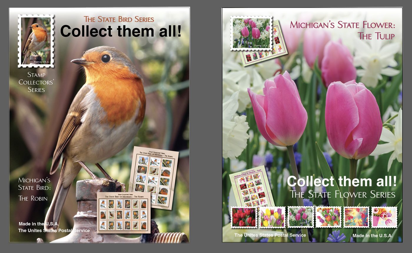 As a stamp collector this was one of my favourite assignments for this project, designing the stamps for my stamp posters for the set.