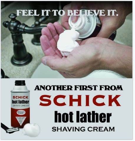 Schick hot lather