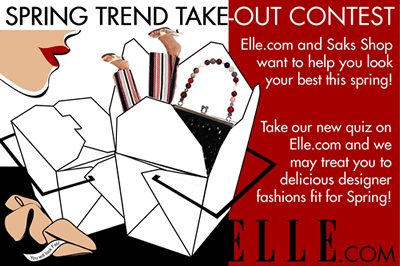 Spring Trend Take-Out Contest