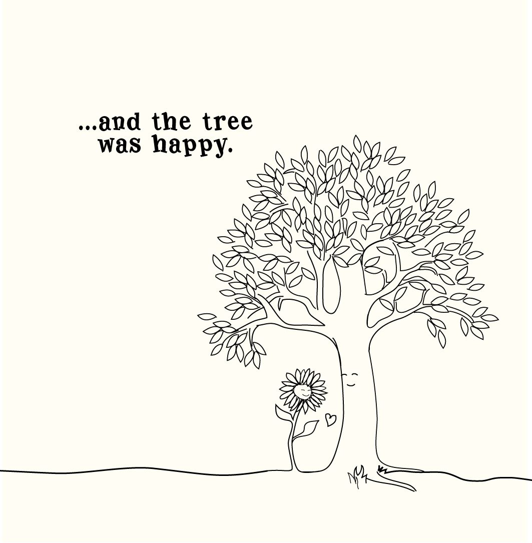And the Tree Was Happy