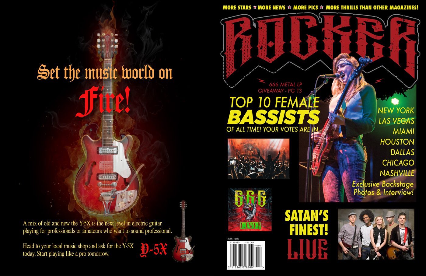 Set the music world on fire