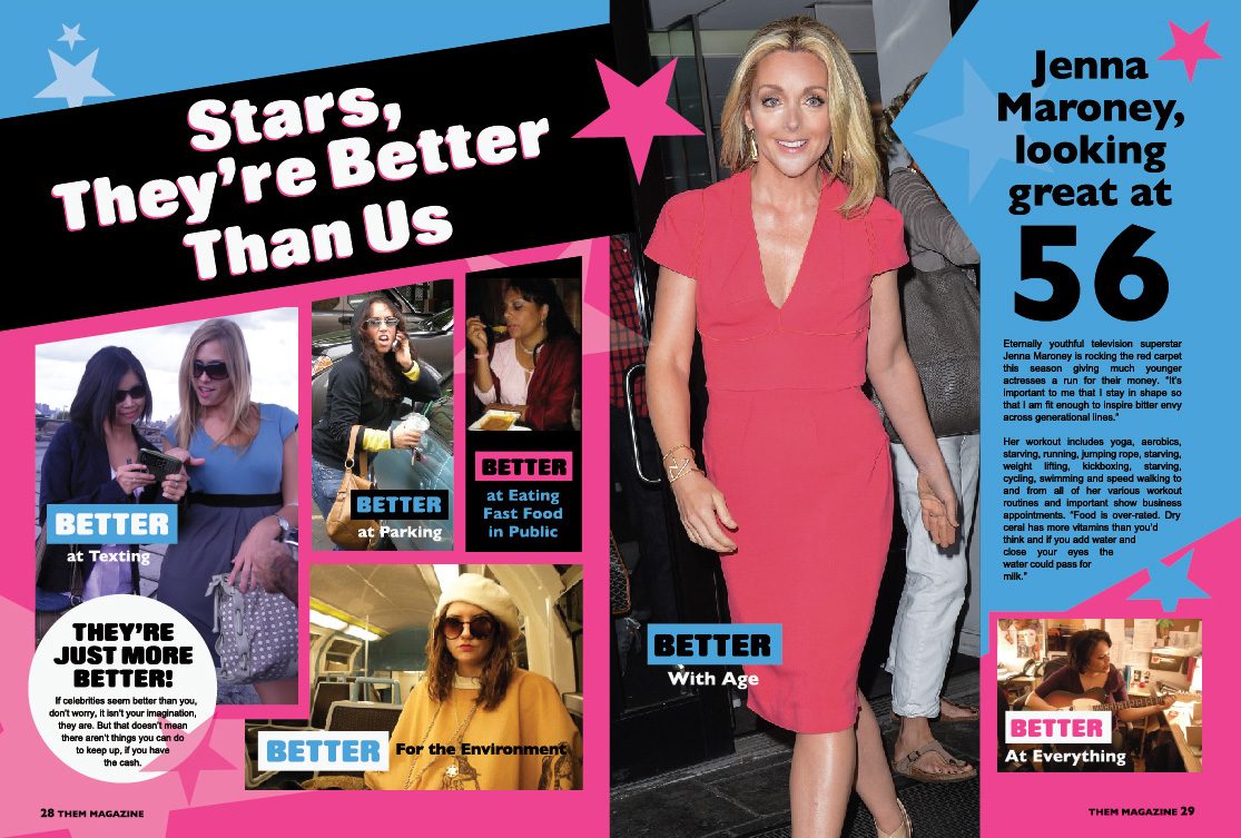 Stars, they&rsquo;re better than us