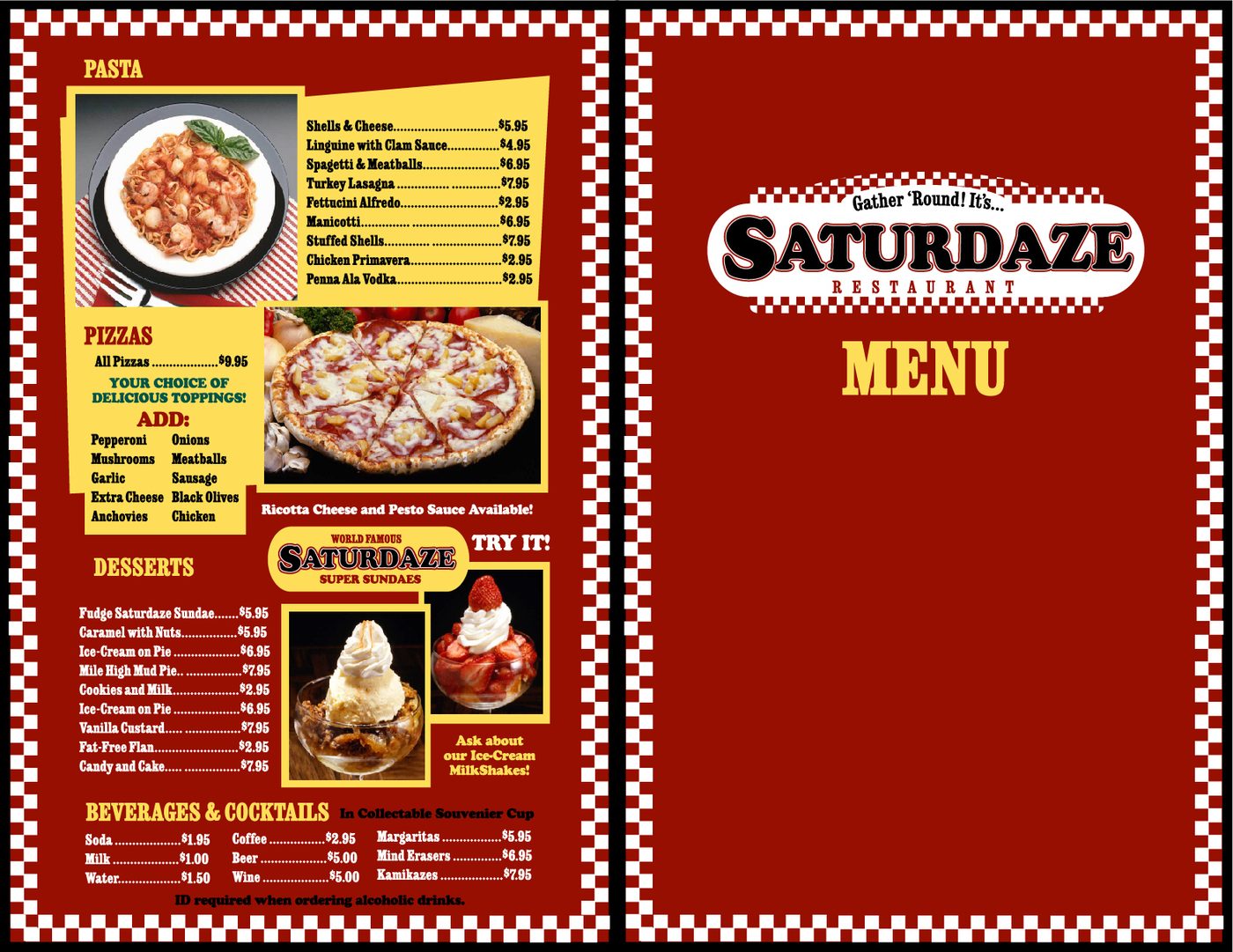 Saturdaze &middot; front