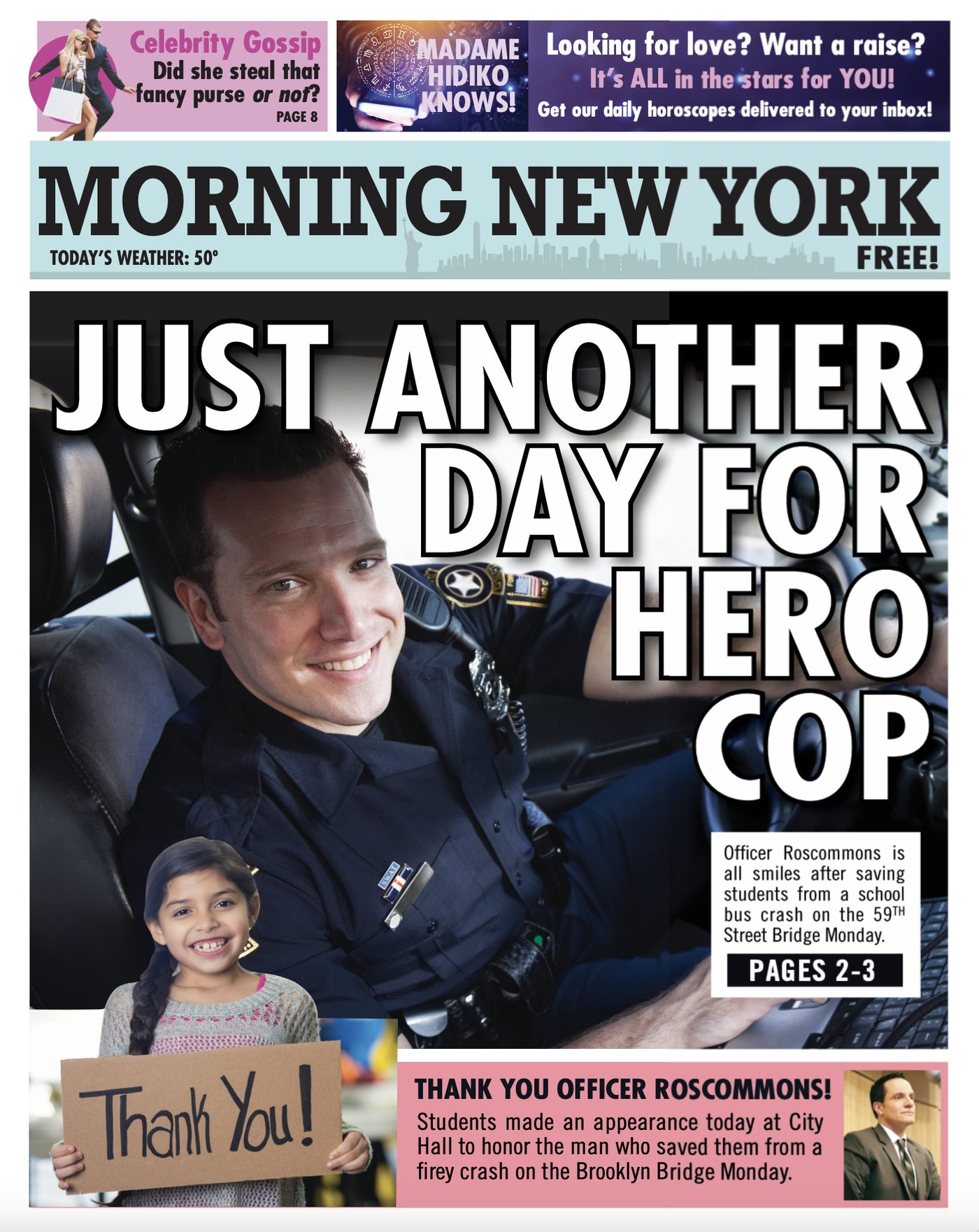 Morning New York &middot; Hero Cop