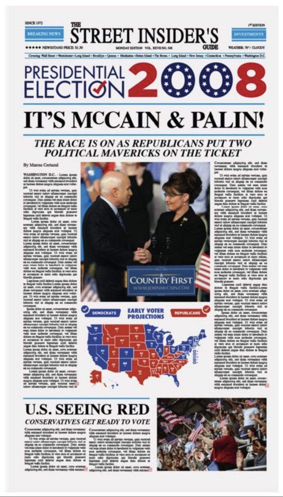 The Street Insider&rsquo;s Guide &middot; Election 2008