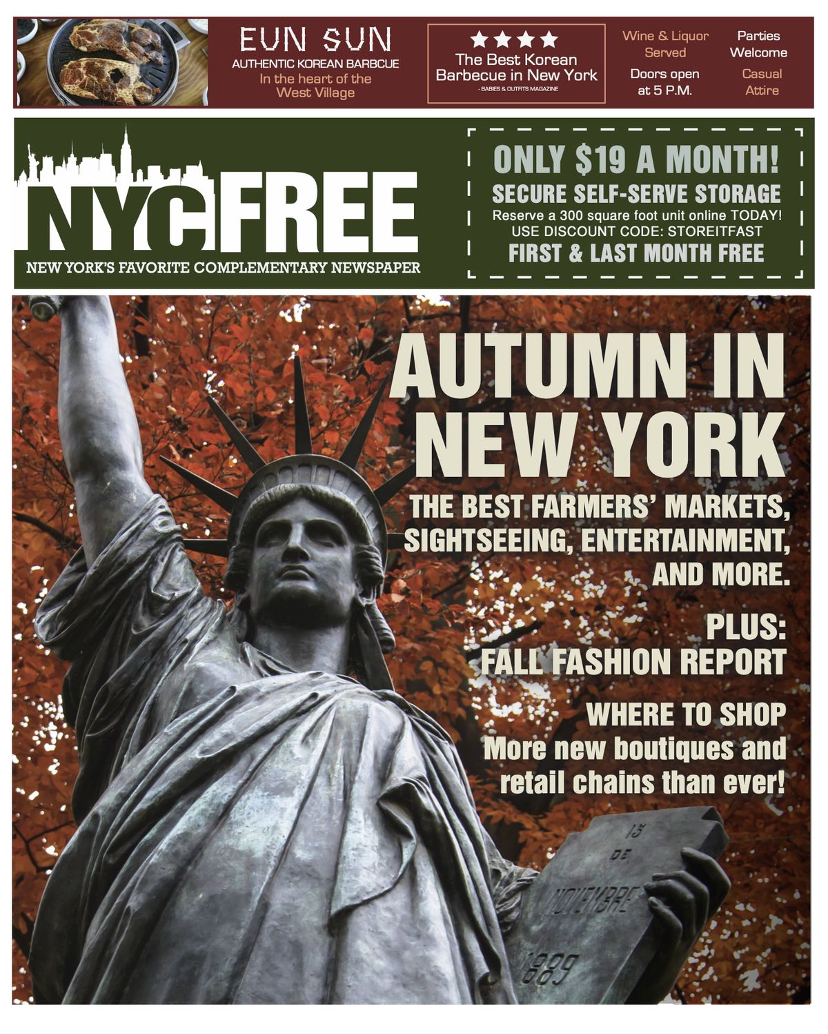 NYC Free - Autumn in New York
